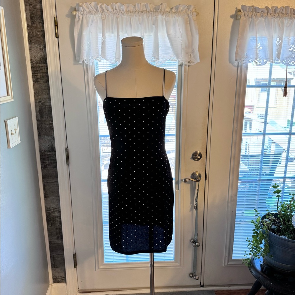 H&M Velvet Dress‎ SZ MED